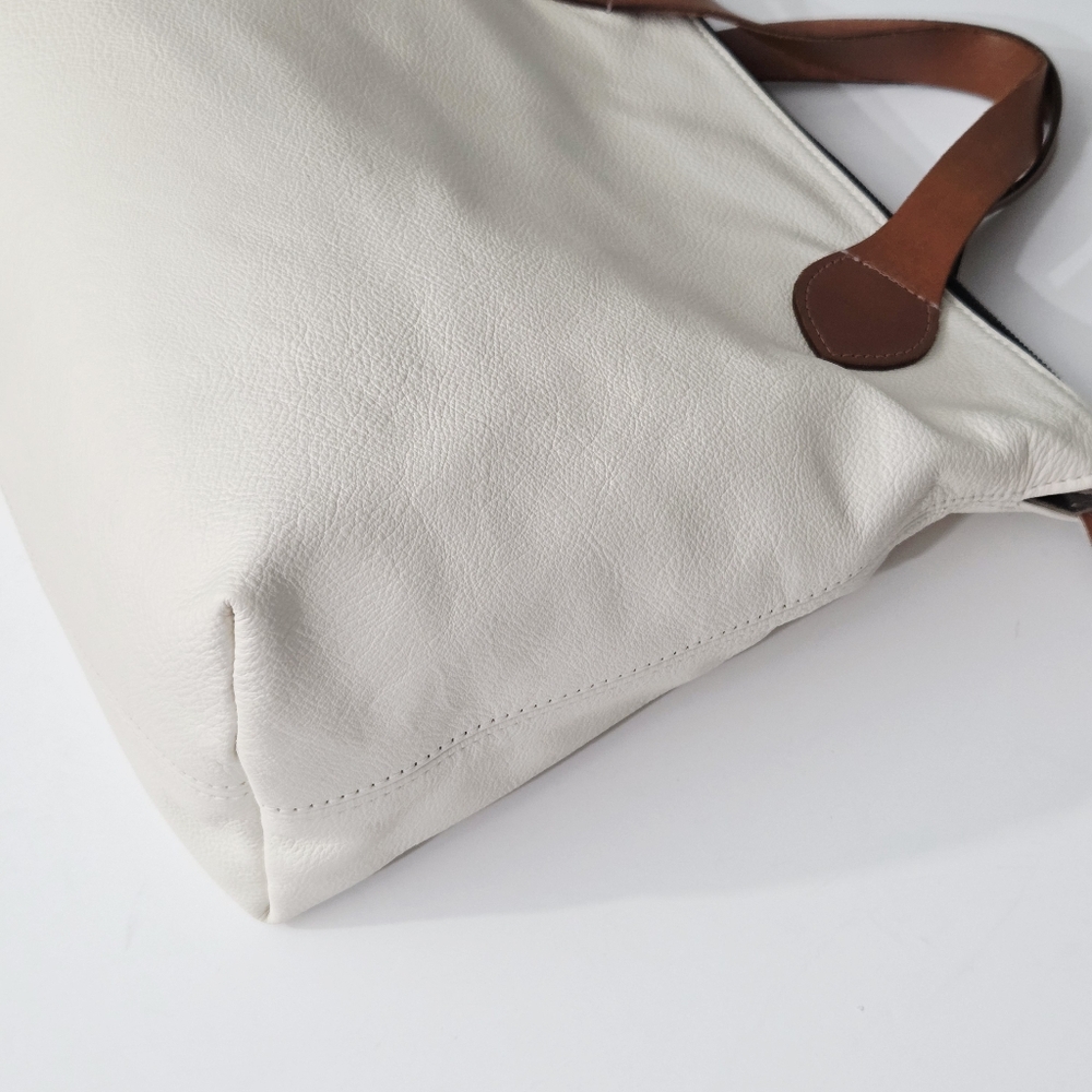 PARKER THATCH EGGSHELL LEATHER CHARLIE BAG - Picture 5 of 8